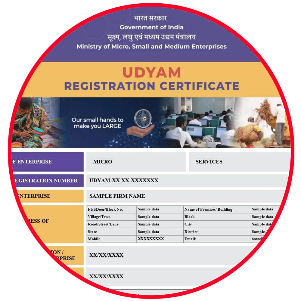 Udyam Certificate Assistance